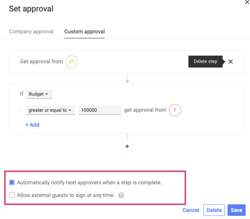 Document Approvals