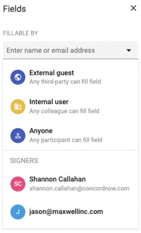 Adding Fields to a Document